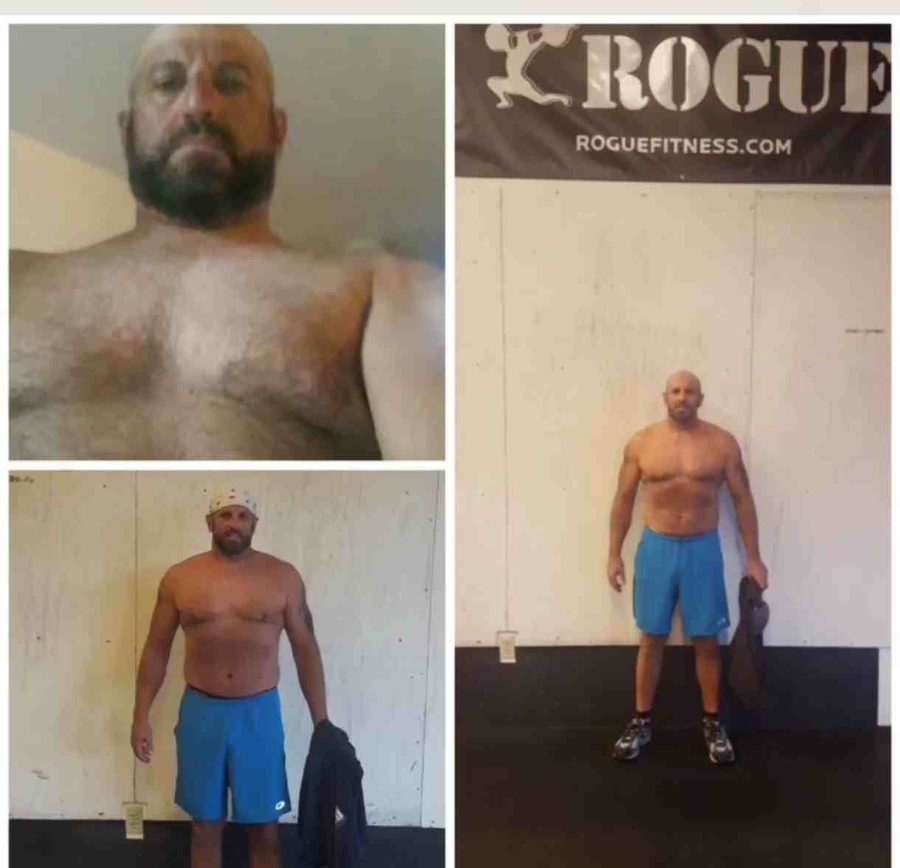 Client before and after — 10 weeks